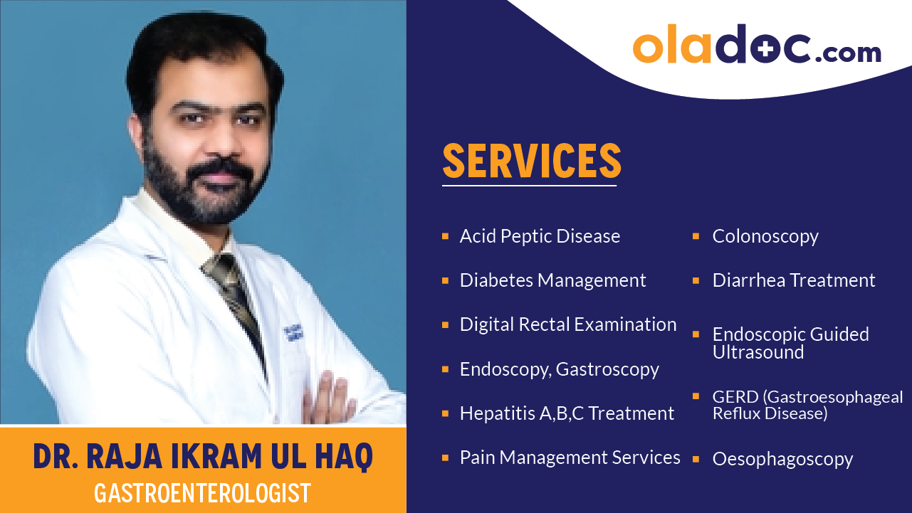 Services provided by Dr.Raja Ikram Ul Haq
